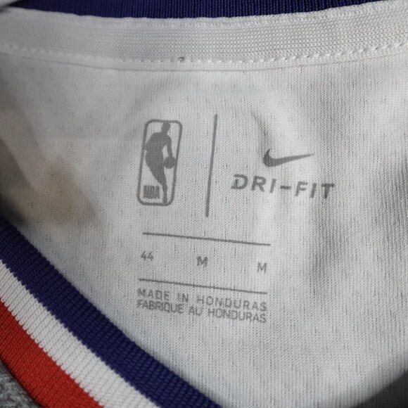 Nike Swingman Basketball Jersey 44 Gray Philadelphia Ben Simmons - Picture 3 of 8